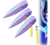 K Pop Dagger for Costume Prop,Cosplay Weapon, 3D Printed Darts Hunters Costume Accessories, Zoeys Daggers Cosplay Accessories for Women, Glow in The Dark