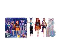 K-Pop Dem0n Hunters Dolls Articulated Action Figure Doll for Girls,Huntrix Rumi/Mira/Zoey Doll with Accessories and Clothing Anime Character Dolls Kpop Party Decorations(#A Rumi&Zoey&Mira)