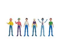 K-Pop Dem0n Hunters Dolls Huntrix Rumi/Mira/Zoey Doll & Figurine Clothing Accessories Fan Merch K-Pop Dem0n Hunters Toys Dolls for Girls Halloween Birthday Desktop Gifts Collectible Toy