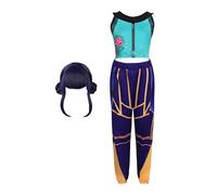 K Pop Demon Hunt-er Costume Halloween Cosplay Costumes for Kids Girls, Idol Stage Pop Singers Outfits Cute Halloween Dress Up Clothes, Demon Zoe-y Cosplay Costume for Kids