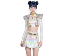 K Pop Demon Hunter Halloween Costume Cosplay Party Carnival Outfit Rumi Mira Zoey Role Play Demon Hunters Outfits Halloween Party Cosplays Full Set For Women Girls