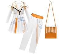 K Pop Demon Hunter Halloween Costume Cosplay Party Carnival Rumi Mira Zoey Role Play Demon Hunters Outfits Dress +Pants+Bags Halloween Party Cosplays Full Set For Women Girls