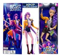 K-pop Demon Hunter Witch Hunter Group High Appearance Rubber Doll Figurine Girl's Heart Decoration Doll Holiday Gift A