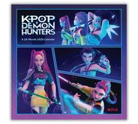 K-Pop Demon Hunters 2026 Square Calendar