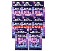 K-Pop Demon Hunters 8 Ecoblister x Total 40 Sachets - Box Collection Sticker Cards, Official Figurines for K-Pop Demon Hunters Album