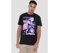 K-Pop Demon Hunters - Anime Huntrix Huntr/X T-Shirt, Purple Netflix Black M