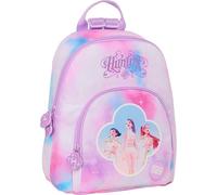 Seven Big Sonic Expandable School Backpack, Blue, 24L, Expandable with Zip, Front Pocket, Side Bottle Pocket, Elementary School, Children