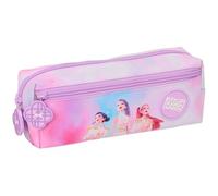 K-POP Demon Hunters - ARTIST - Triple Small Pencil Case, Children's Case, Ideal for School Ages, Comfortable and Versatile, Resistance, 22 x 6 x 8.5 cm