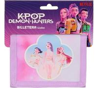 K-POP Demon Hunters Artist Wallet with Header Wallet Purse Comfortable Versatile Resistance 12.5x9.5cm