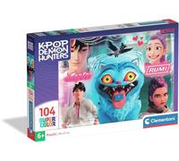 K-Pop Demon Hunters Children's Puzzle 104 Pieces - 38 x 27 cm - Ages 6 and Above - Colourful Characters - Fun and Educational Activity