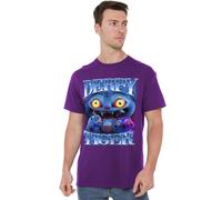 K-Pop Demon Hunters - Derpy Tiger Bootleg Unisex T Shirt, Purple, XX-Large