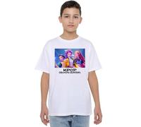 K-Pop Demon Hunters - Heroic Huntrix Huntr/X Kids T Shirt, White, 7-8 Years