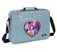 K-POP Demon Hunters - HUNTR/X - Extra School Wallet, Pencil Case, Shoulder Bag, Comfortable and Versatile, Resistance, 38 x 6 x 28 cm