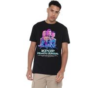 K-Pop Demon Hunters - Huntrix Huntr/X Billboard Poster Unisex T Shirt, Black, X-Large