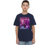 K-Pop Demon Hunters - Huntrix Huntr/X Mira Bootleg Kids T Shirt, Navy, 12-13