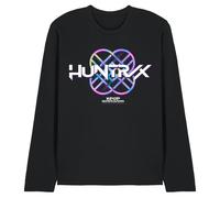 K-Pop Demon Hunters - Huntrix Huntr/X Pastel Logo Unisex Long Sleeve T Shirt, Black, XX-Large