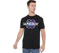 K-Pop Demon Hunters - Huntrix Huntr/X Pastel Logo Unisex T Shirt, Black, XXXXX-Large