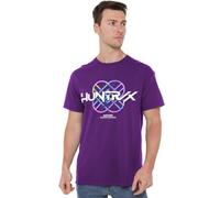 K-Pop Demon Hunters - Huntrix Huntr/X Pastel Logo Unisex T Shirt, Purple, X-Large