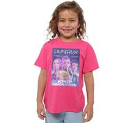 K-Pop Demon Hunters - Huntrix Huntr/X World Tour Billboard Kids T Shirt, Fuchsia, 3-4