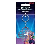 K-POP Demon Hunters (Huntrix Logo) Metal Keychain, Official Licensed Metal Keyring, Premium Logo Design for Bags, Keys & Accessories