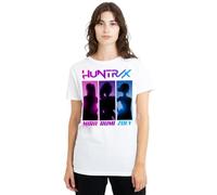 K-Pop Demon Hunters Huntrix Spotlights Ladies T Shirt, White, Large