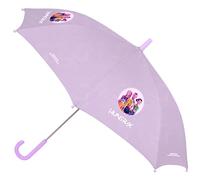 K-POP Demon Hunters - ICONIC - Automatic Umbrella, 8 Panels, Metal Rods, Comfortable and Versatile, Resistance, 60 cm, Polyester Material
