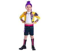 Rubies Official Netflix K-Pop Demon Hunters Rumi Child Costume, Kids Fancy Dress, Size Age 9-10 Years