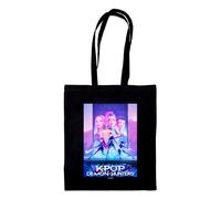 Pyramid International K-POP DEMON HUNTERS (KEY ART) BLACK TOTE BAG - Reusable Eco-Friendly Tote Bag for Shopping, Work, or Everyday Use