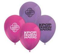 K-Pop Demon Hunters Latex Balloons 8 Pack