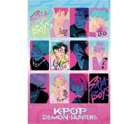 K-Pop Demon Hunters Maxi Poster, Saja Boys, Licensed, 91.5 x 61cm