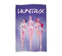 K Pop Demon Hunters Officially Licenced Fleece Blanket | Super Soft Warm Fleece With Sherpa Back | Purple Celestial Design | Perfect For Home, Sleepovers & Camping | 120 x 150 cm