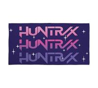 K Pop Demon Hunters Officially Licensed Towel | Super Soft Feel, Sing Design | Perfect The Home, Bath, Beach & Swimming Pool | 100% Cotton | 140cm x 70cm | Purple