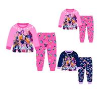 K Pop Demon Hunters Pjs Set, Kpop Demon Hunters Pyjamas Gifts for Girls Kids , Merch Clothes Nighties Long Sleeve Boys Rumi Mira Zoe Music Party Nightwear Sleepwear