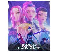 K-Pop Demon Hunters - Ready To Fight Huntrix Huntr/X Silky Touch Super Soft Throw Blanket 152 X 127 cm