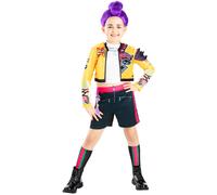 Rubies Official Netflix K-Pop Demon Hunters Rumi Child Costume, Kids Fancy Dress, Size Age 9-10 Years