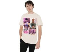 K-Pop Demon Hunters - Saja Boys Era Grid Unisex T Shirt, Natural, XX-Large