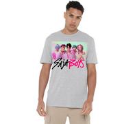 K-Pop Demon Hunters - Saja Boys Photo Frame Unisex T Shirt, Heather Grey, X-Large