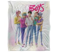 K-Pop Demon Hunters - Saja Boys Silky Touch Super Soft Throw Blanket 152 X 127 cm, White