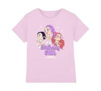 K-Pop Demon Hunters Unisex Kid's Huntrix Birthday Girl Group T Shirt, Pink, 5-6 anni
