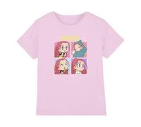 K-Pop Demon Hunters Unisex Kid's Kpop Demon Hunters-Huntrix Mira Chibi Boxes T Shirt, Light Pink, 3-4 Jahre