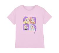 K-Pop Demon Hunters Unisex Kid's Kpop Demon Hunters-Huntrix Rumi Chibi Boxes T Shirt, Light Pink, 3-4 Jahre