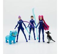 K-pop Demons Merch Toys: 5Pcs Action Figure Dolls, Movie Collectible Model Toy, Costume Accessories for Halloween Birthday Desktop Gifts