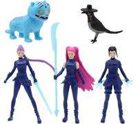 K-pop Demons Merch Toys, 5Pcs Action Figure Dolls, Movie Collectible Model Toy, Costume Accessories for Christmas Birthday Desktop Gift