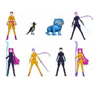 K-pop Demons Merch Toys: 8Pcs Action Figure Dolls, Movie Character Rumi Costume Figures, Collectible Model Toy for Halloween Birthday Desktop Gifts