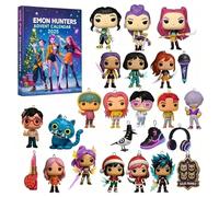 K-pop Demons Merch Toys Advent Calendar 2025: 24Pcs 3D Action Figure Dolls Advent Calendars, Movie Collectible Model Toy Countdown Calendar Gift For Christmas Decorations
