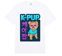 K POP Dog Designs for a Korean Pop Fan Comfort Colors Adult Heavyweight T-Shirt