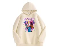 K-pop h-Hunters Boys' and Girls' Hooded Sweatshirts, Children's Anime Print Fashion Hoodies, Kids' Clothing,Flesh,150cm