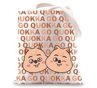 K-Pop Han Tote Bag K-Pop Quokka Gifts Go Quokka Merchandise K-Pop Member Shoulder Bag (GO QUOKKA uk1)