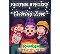 K-pop Idol Warriors Coloring Book: Dark Fantasy Battles, and Supernatural Scenes for Teens & Adults