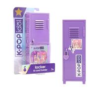 K-POP Idols Locker Playset with Photocard Holder & Stickers